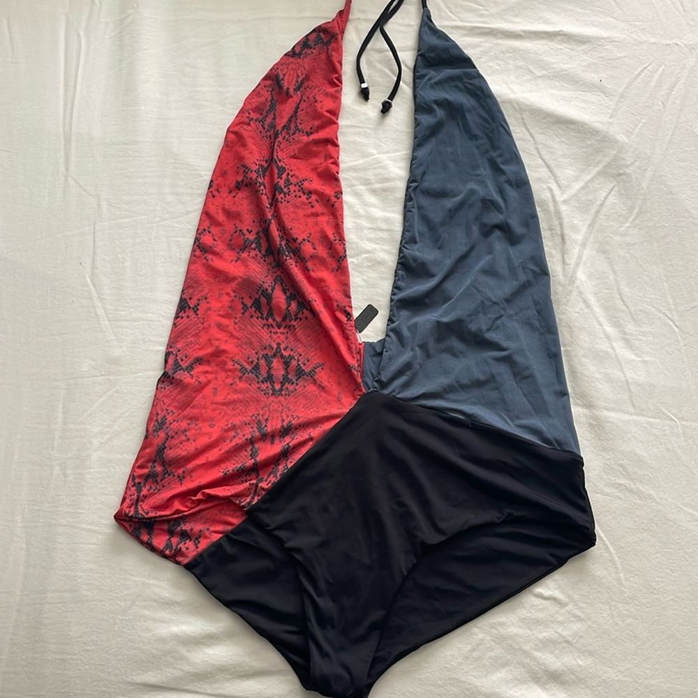 INDAH SWIM- Low Cut One Piece
